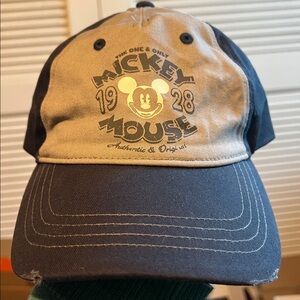 Disney Black and White Hat